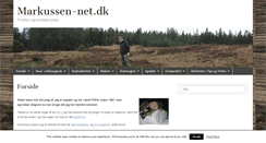 Desktop Screenshot of markussen-net.dk